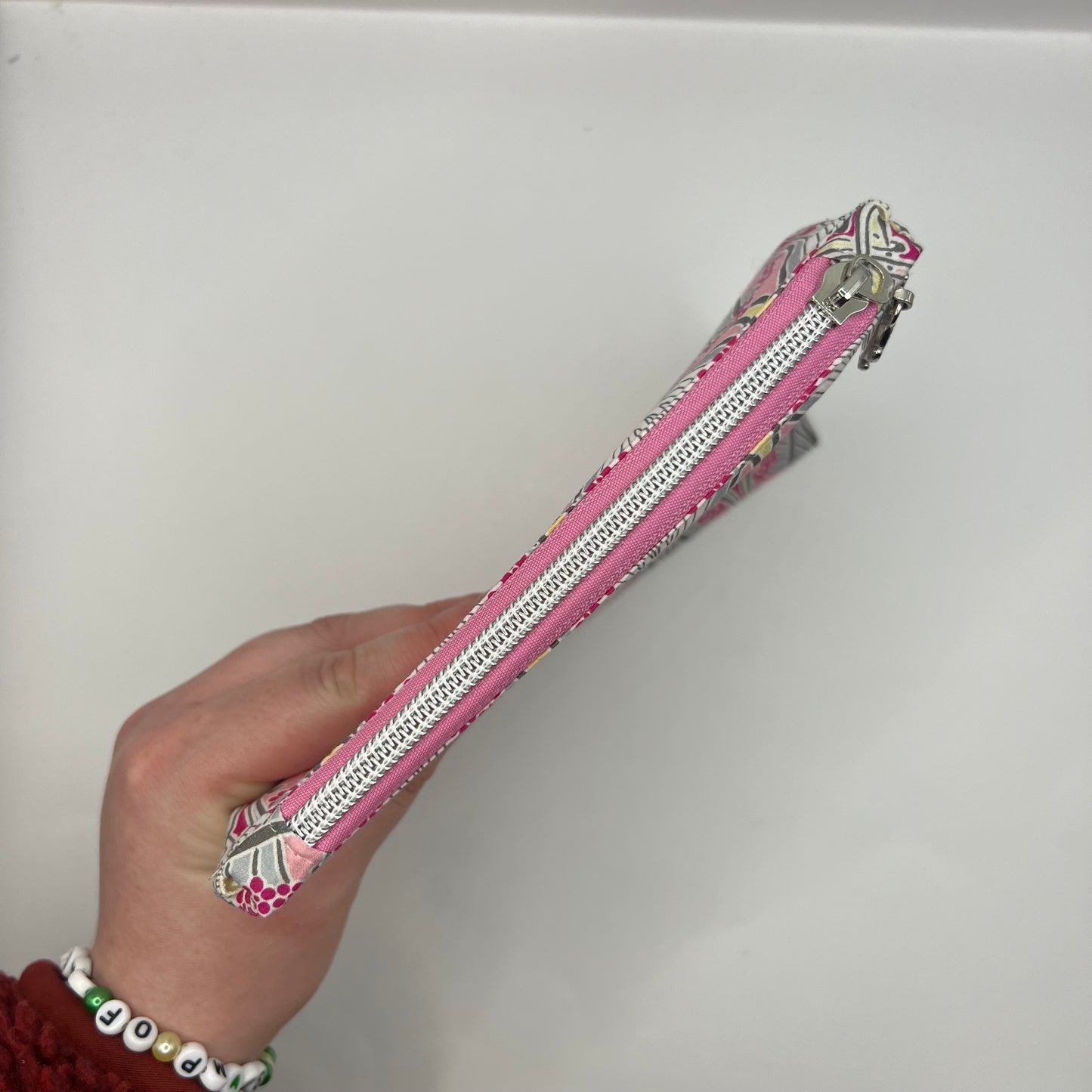 Upcycled Zipper Pouch - Liberty London Ianthe
