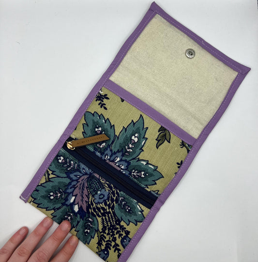 Upcycled Liberty London Folding Pouch | Coin Purse | Tobacco Pouch | Mini Clutch |Sustainable Accessories