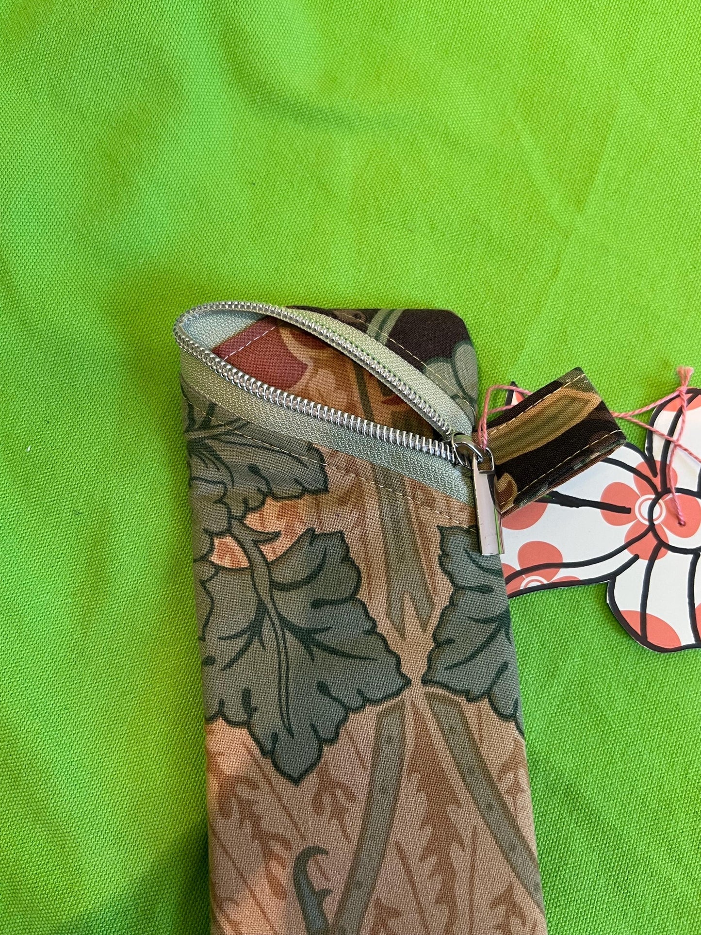 Upcycled Liberty London Burnham Soft Glasses Case / Pencil Pouch / Bag Organiser | Recycled Textiles
