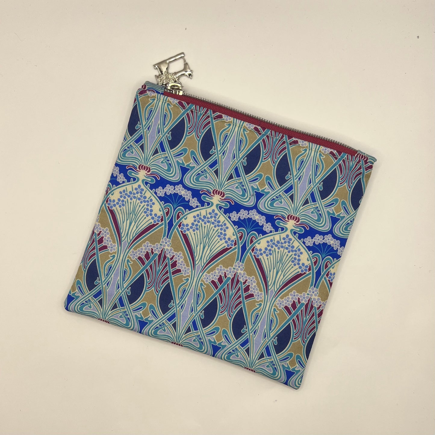 Upcycled Zipper Pouch - Liberty London's Ianthe Print