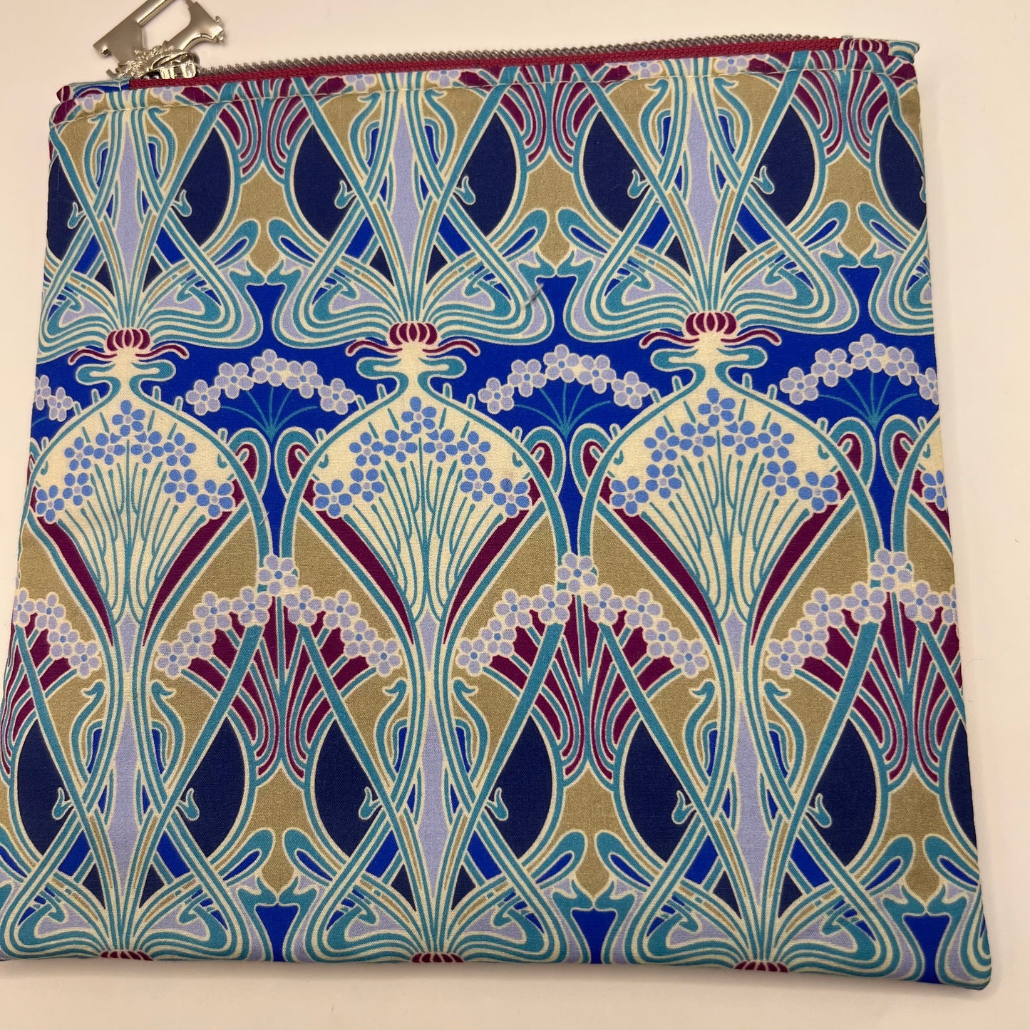 Upcycled Zipper Pouch - Liberty London's Ianthe Print