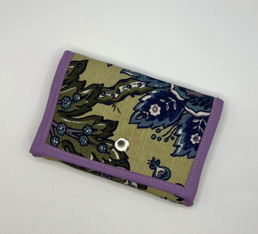 Upcycled Liberty London Folding Pouch | Coin Purse | Tobacco Pouch | Mini Clutch |Sustainable Accessories