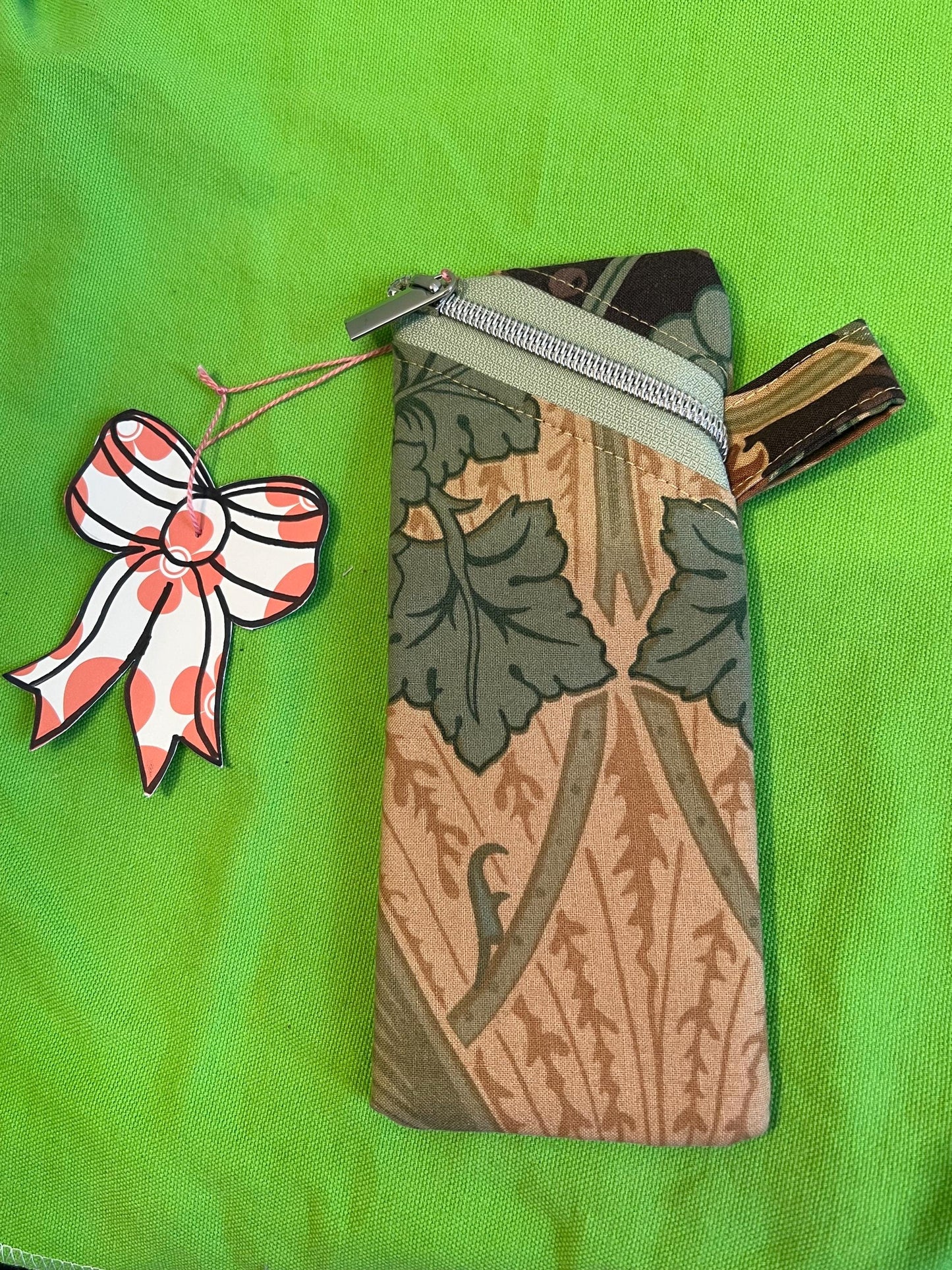 Upcycled Liberty London Burnham Soft Glasses Case / Pencil Pouch / Bag Organiser | Recycled Textiles